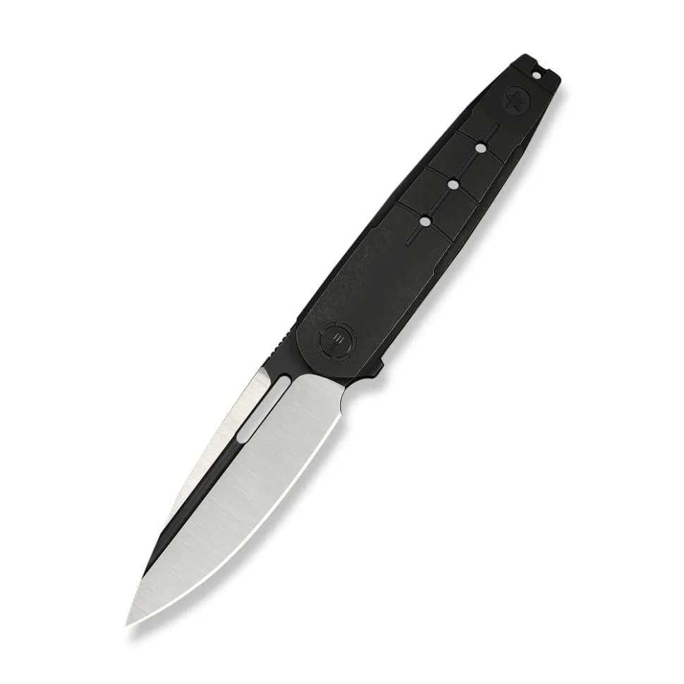 Ніж складаний туристичний Weknife Hull (9.9 см) Bohler M390 / Titanium чорний - зображення 1