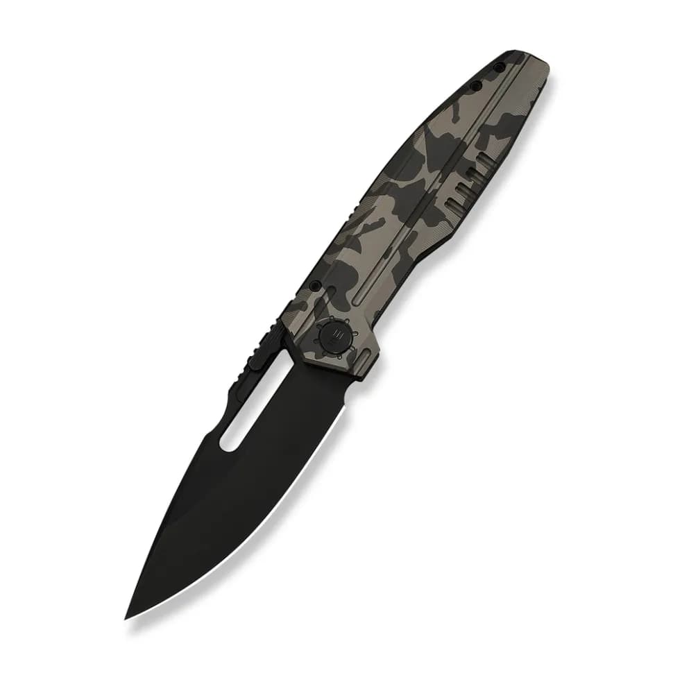 Ніж складаний туристичний Weknife Reveille (9.7 см) Bohler M390 / Titanium пісочно-бежевий - зображення 1