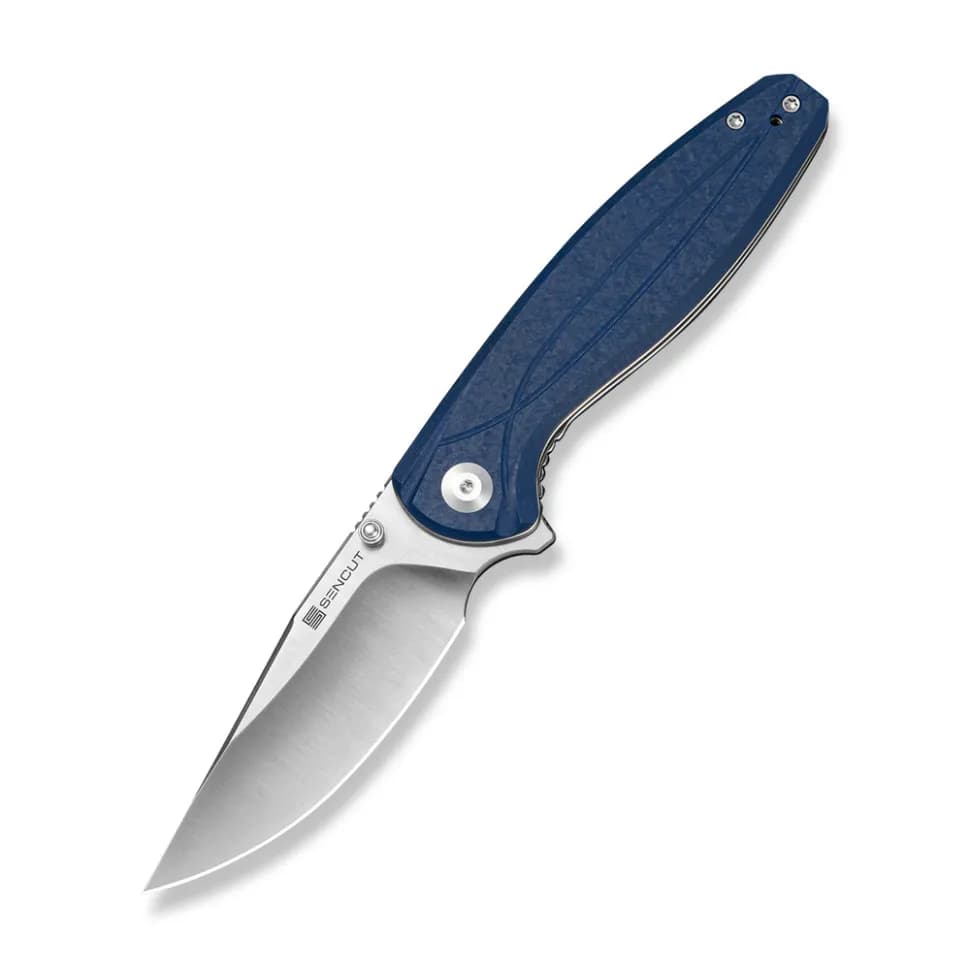 Ніж складаний туристичний Sencut Vyrce (8.9 см) D2 / G10 синій - зображення 1