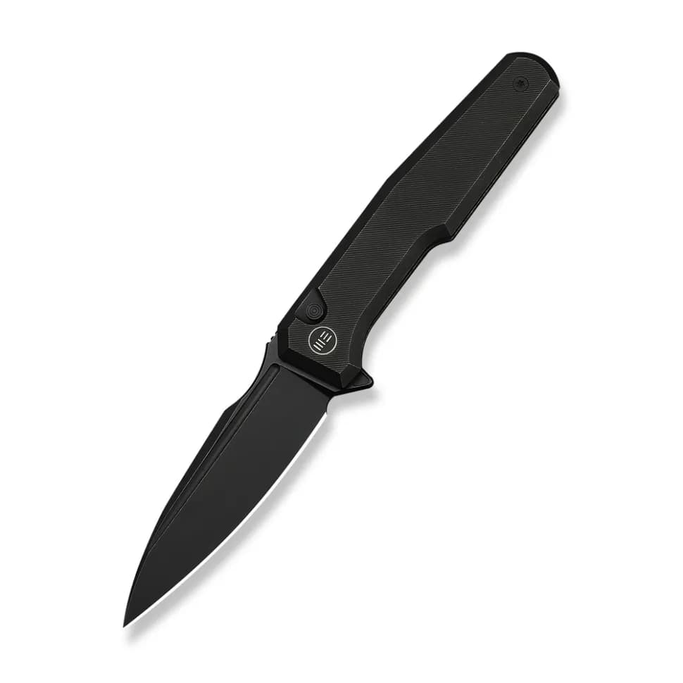 Ніж складаний туристичний Weknife Dressytak (8.6 см) Bohler M390 / Titanium чорний - зображення 1