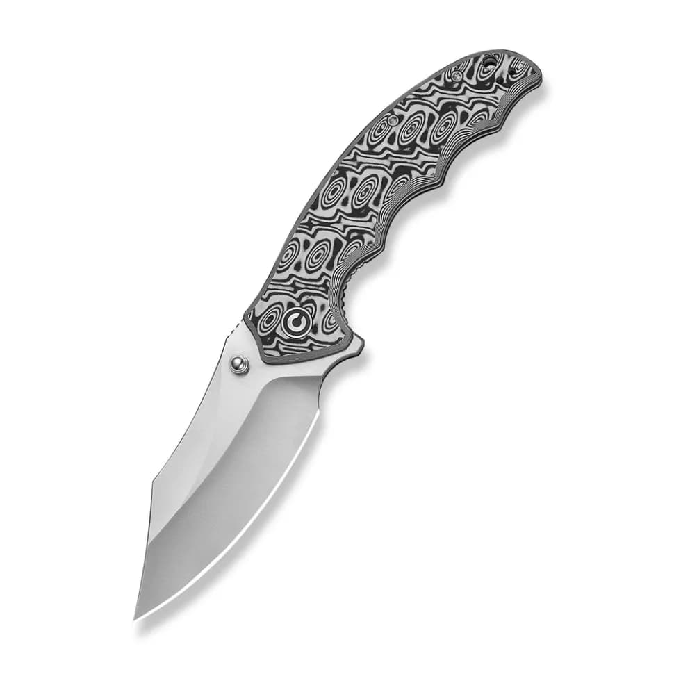 Ніж складаний туристичний Civivi Pentad (8.8 см) Nitro-V / Micarta чорний/білий - зображення 1