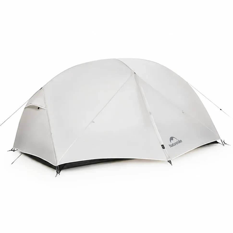 Намет надлегкий двомісний з футпринтом Naturehike Mongar CNK2550WS037, 20D, сiрий - зображення 1